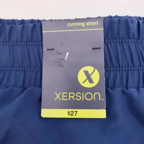 Xersion  Running Short Blue Built-In Brief Size XXL Ocean Floor Athleisure