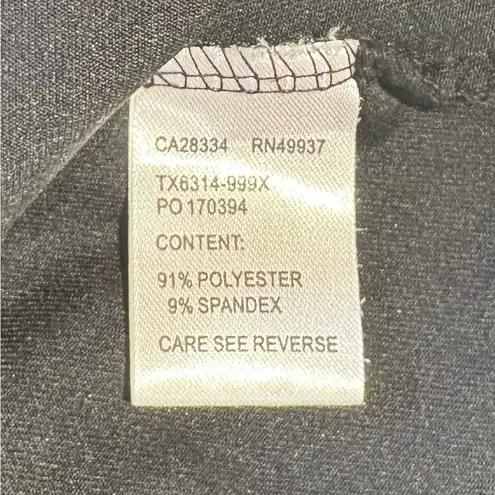 TAIL Doubles Multi Ruffle Tennis SPF 45+ protection Skirt/Skort in Black Sz L Size L