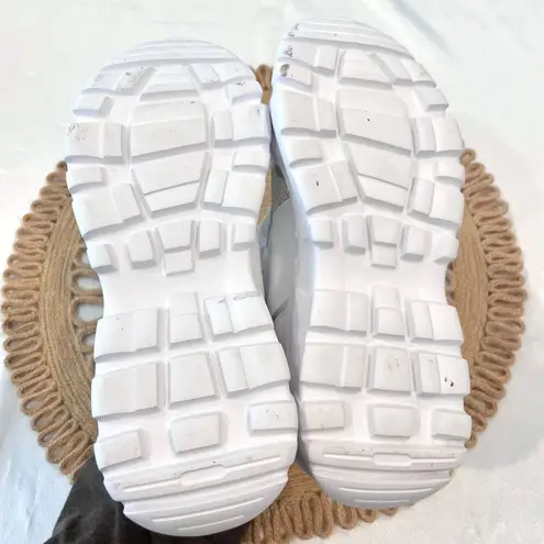 Versace Jeans Couture Logo Speedtrack Sneakers White Glitter Size US 5