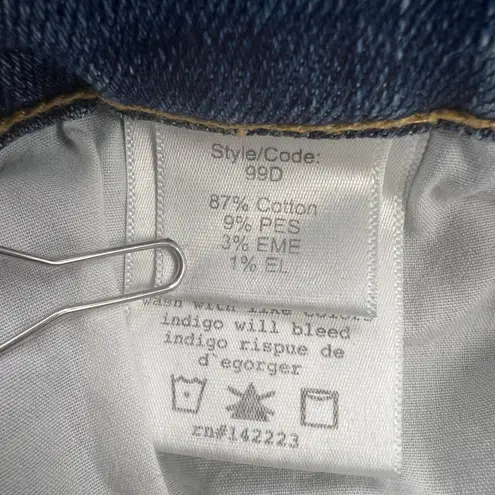 McGuire Denim McGuire Ambrosio Embroidered Boho Mid-Rise Cropped Bootcut Raw Hem Jeans Size 27