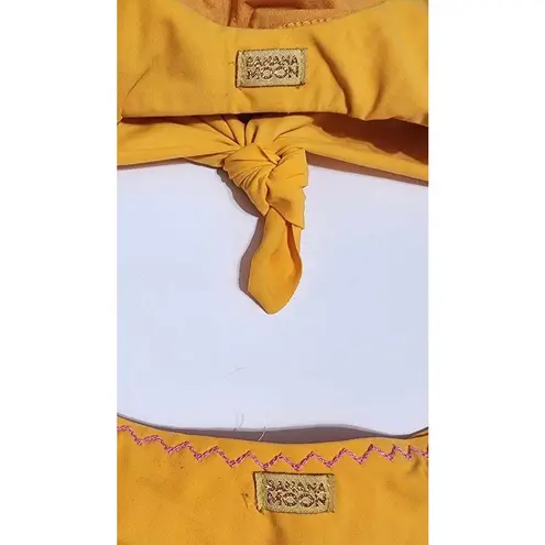 Banana Moon Nouo Naida Beachclub SUN Bikini Set Papaya Pink Juniors Medium Orange