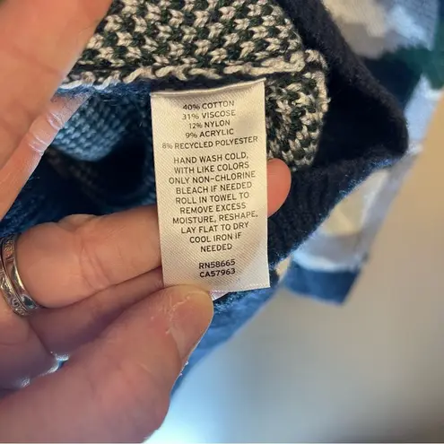 Treasure & Bond oversized camo print sweater in a size 3X