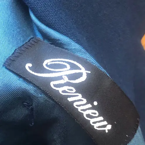 Vintage 1971 Women’s Double Breasted Blazer Bengal Blue Size 14R Jacket