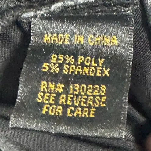 Rocawear VTG M Black Bodycon Dress Gold Zippers Chains Y2K Streetwear Glam