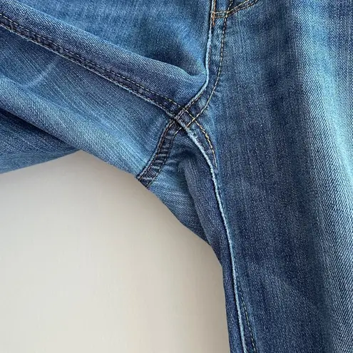 Dollhouse Charley Women's Distressed Blue Jeans, Size 11