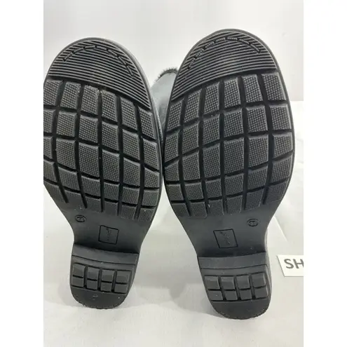 Womans Totes Evelyn2 Winter Riding Boots 11 M Full Zip Lined Buckle Accent NWOT Black