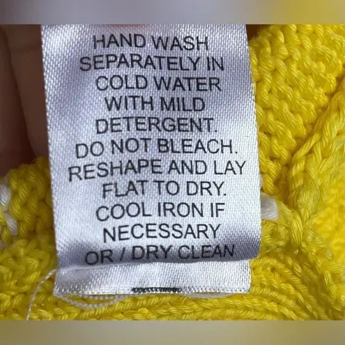 TUCKERNUCK yellow Stripe Bar Harbor Sweater XXL