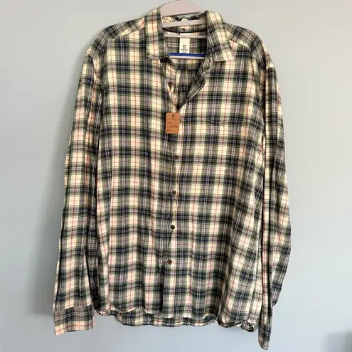Handmade Reworked Yellowstone Park Hiking Flannel XL Unisex