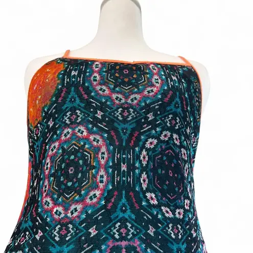 Fire Los Angeles Boho Double Slit Maxi Dress