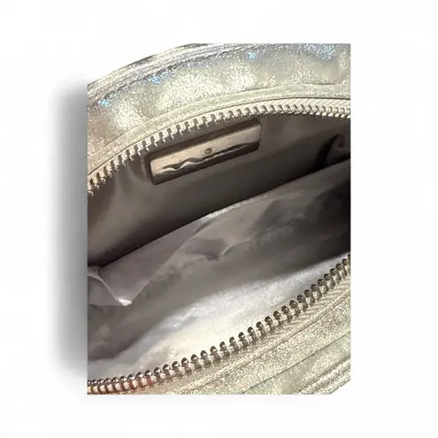 Nina Astor Silver Sparling Clutch Evening Bag