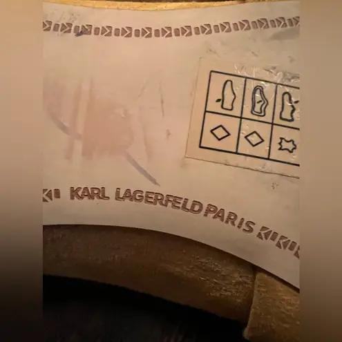 Karl Lagerfeld Paris | ladies suede slip on Nyea loafers. Size: 7.5M