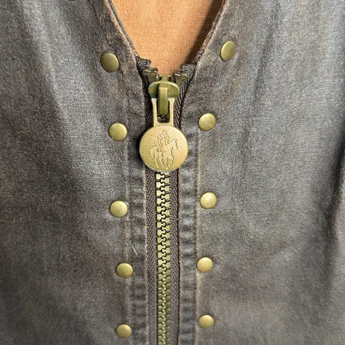 Outback Trading Company Western Studded Zip