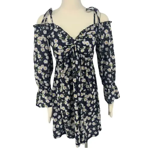 ASOS Design Maternity Bardot Smocked Babydoll Dress Black Size undefined