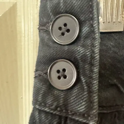 Free People  black private school pleated skirt