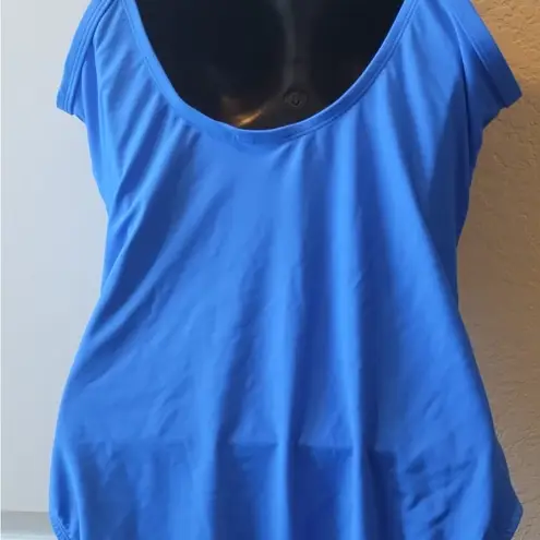 Caribbean Joe Front Twist Swimsuit One Piece Size 12