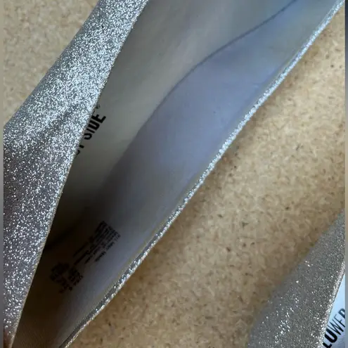 Lower East Side  sparkly silver flats thumbnail 5