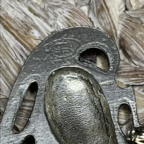 St Justin Cabyll Ushtey Pewter Horse Celtic Brooch Silver