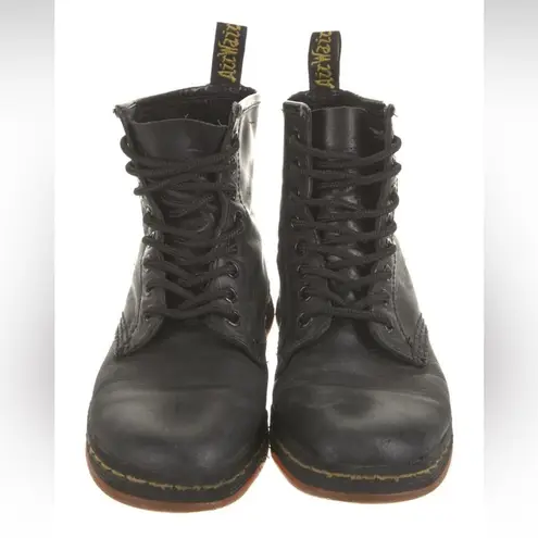 Dr. Martens  1460 Original Black Leather Work Boot Combat Bootie Women’s Size 5