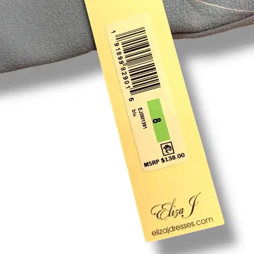 Eliza J NWT Light Blue Pastel Cap Sleeve Mini Dress ā Size 10