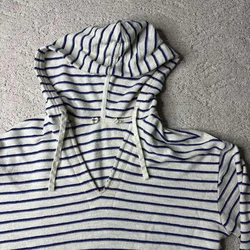 Marine layer Women's Size XS Striped Playa Hoodie Lightweight - Image 2