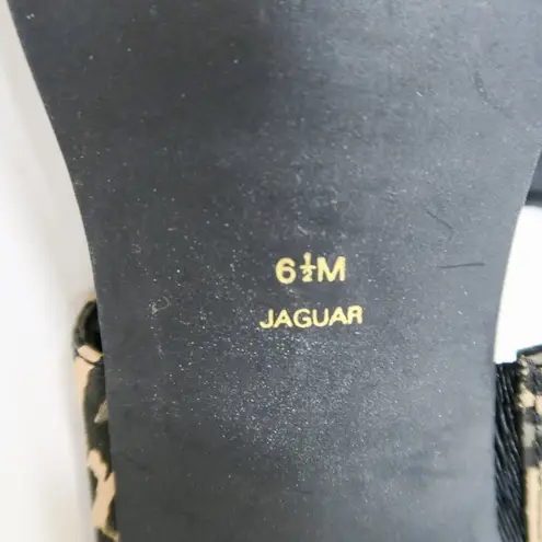 Amanda Smith Vintage 90s Cheetah Print Square Toe Heels