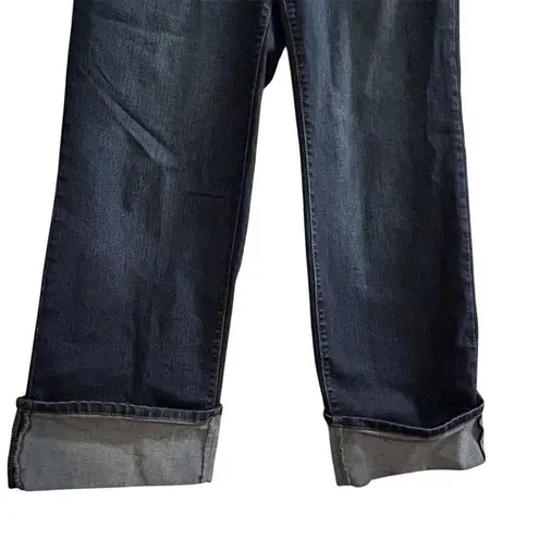 D. Jeans Women's Size 6 Blue Rolled-Up Cuff Denim Jeans Medium Wash