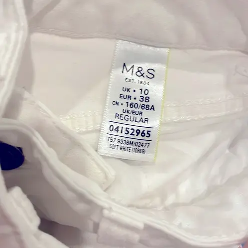 Marks & Spencer 28x27 womens skinny white jeans Size 28