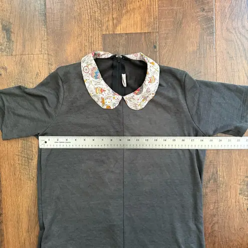 One Piece SHNIGGLEFRITZ jumpsuit with Peter Pan collar, size M