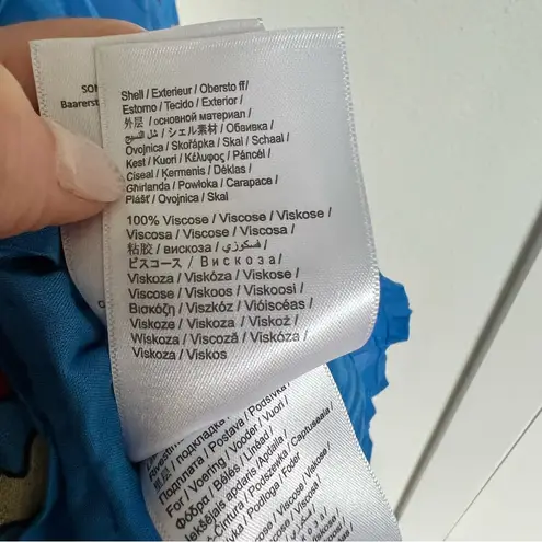 Farm Rio Anika Tiles Blue Maxi Dress in Blue