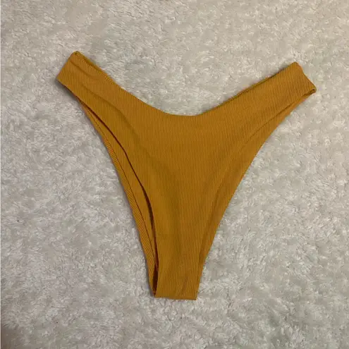 Zaful 🌸(3/$20) mustard high rise bikini bottom