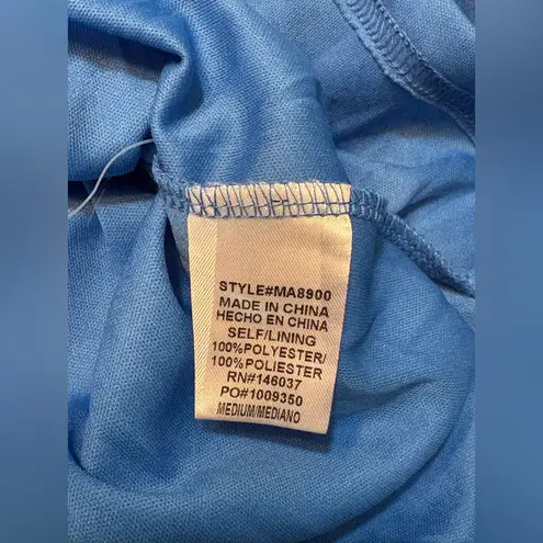 Pink Lily , My Dearest Darling Blue Floral Maxi Dress, size M NWOT