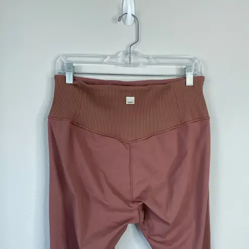 Vuori Women's Rib Studio Legging Marsala Size Extra Large VW428 Athletic