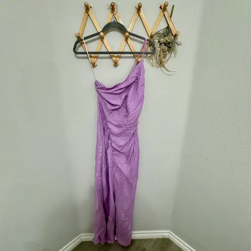 Suboo Purple Slit Maxi Dress L Size L