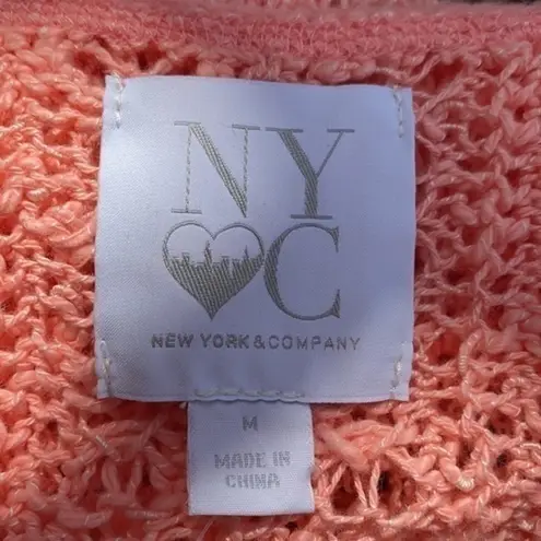 NEW New York & Co. Coral Sweater Tank Top SZ M Size M