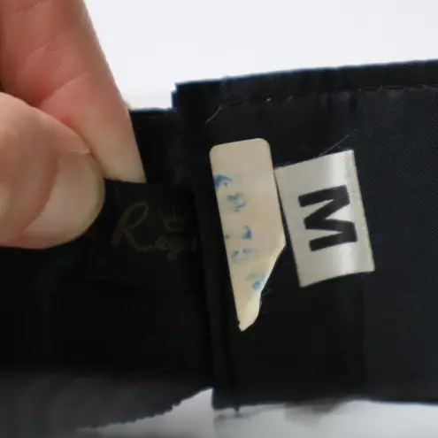 L Regal Beaded Cummerbund Belt M Womens Vtg 80s Hook & Loop Rainbow Goth Fairy