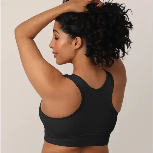 Kindred Bravely French Terry Racerback Nursing & Sleep Bra Black