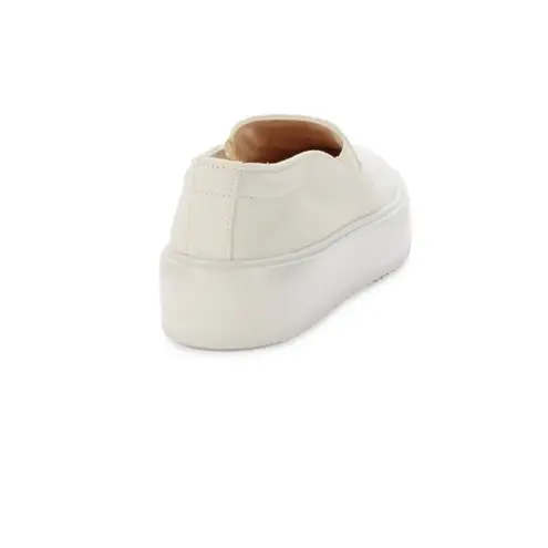 Greats Brand The Wooster Slip On Platform Leather Sneaker Size 8.5 New in Box White