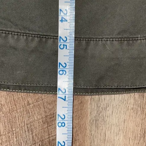 Mason's Women’s Rites Stretch Flat Front Cargo Straight Pencil Skirt Dark Green Size undefined