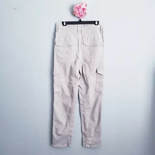 frame denim  Safari Paperbag Pant White 27