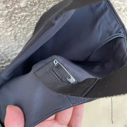 Dion Lee Tux black crepe playsuit romper jumpsuit size US 6 small