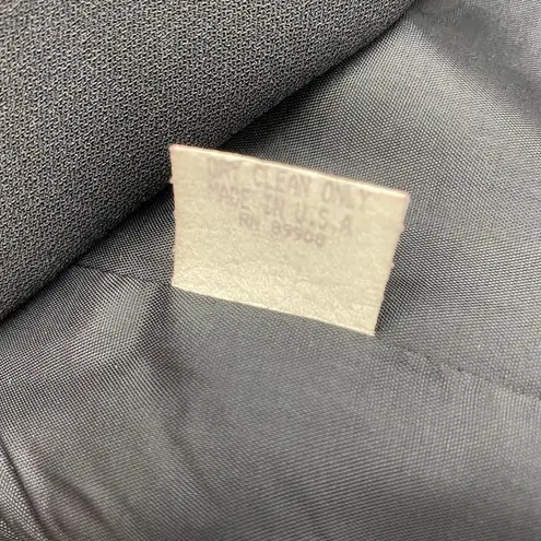 Vintage Nahnah Collection Blazer Jacket Black Long Sleeve Short Womens Size 10