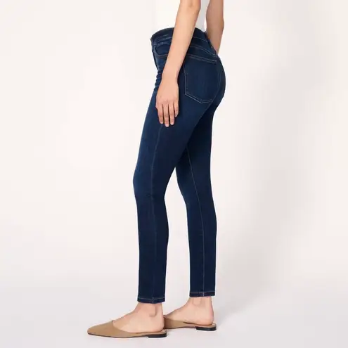 New Warp + Weft High Rise Skinny Jeans Indigo Stretch Denim Size 12 / Size 31 Blue