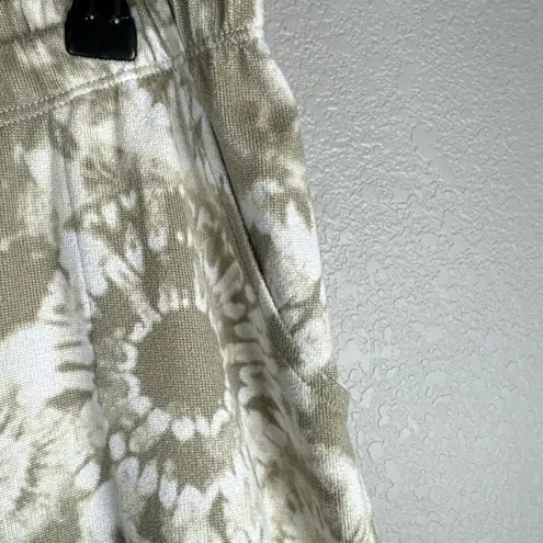 Koolaburra by Ugg Cloud Jersey Straight Leg Pajama Size M Cashmere Beige Tie Dye