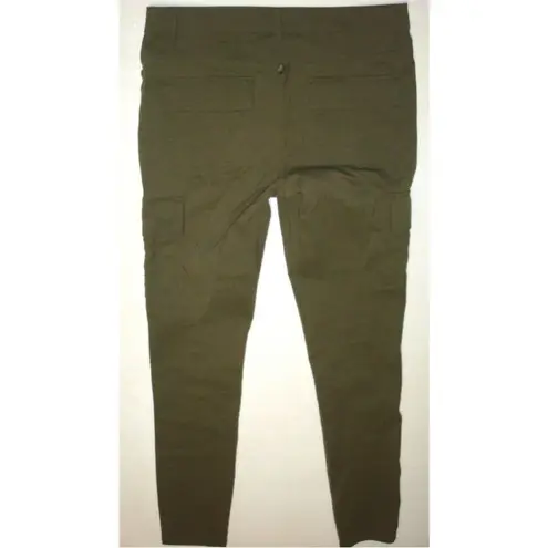 prAna CARGO POCKET MEME Olive Green Skinny Performance Pants