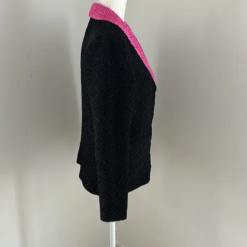 Bala Bala Vintage Pink/Black Shell & Reversible Jacket Set sz S Pink