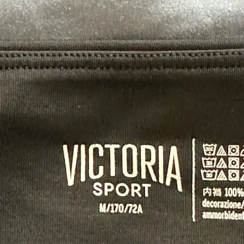 PINK - Victoria's Secret Women's Victoria's Secret Sport Black Leggings Gym Athleisure Size Med EUC #1408