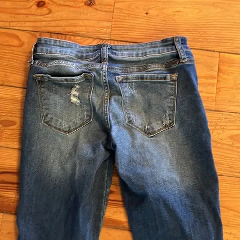 KanCan Twisted Seam Ankle Jeans Size 25
