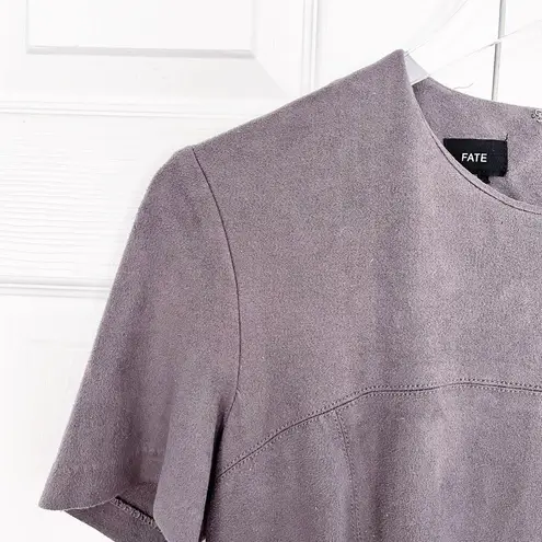 FATE. Carmella Faux Suede Dress