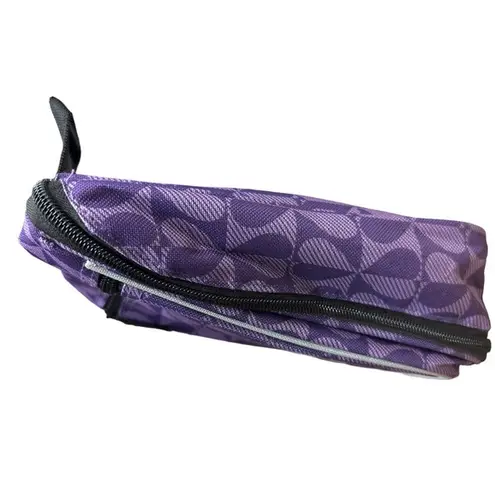 Overland Travelware Purple Heart Makeup Jewelry Medicine Bag
