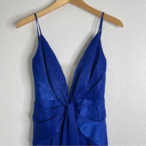 Katie May Sway Zeee Dress in Sapphire Blue Midi Extra Small